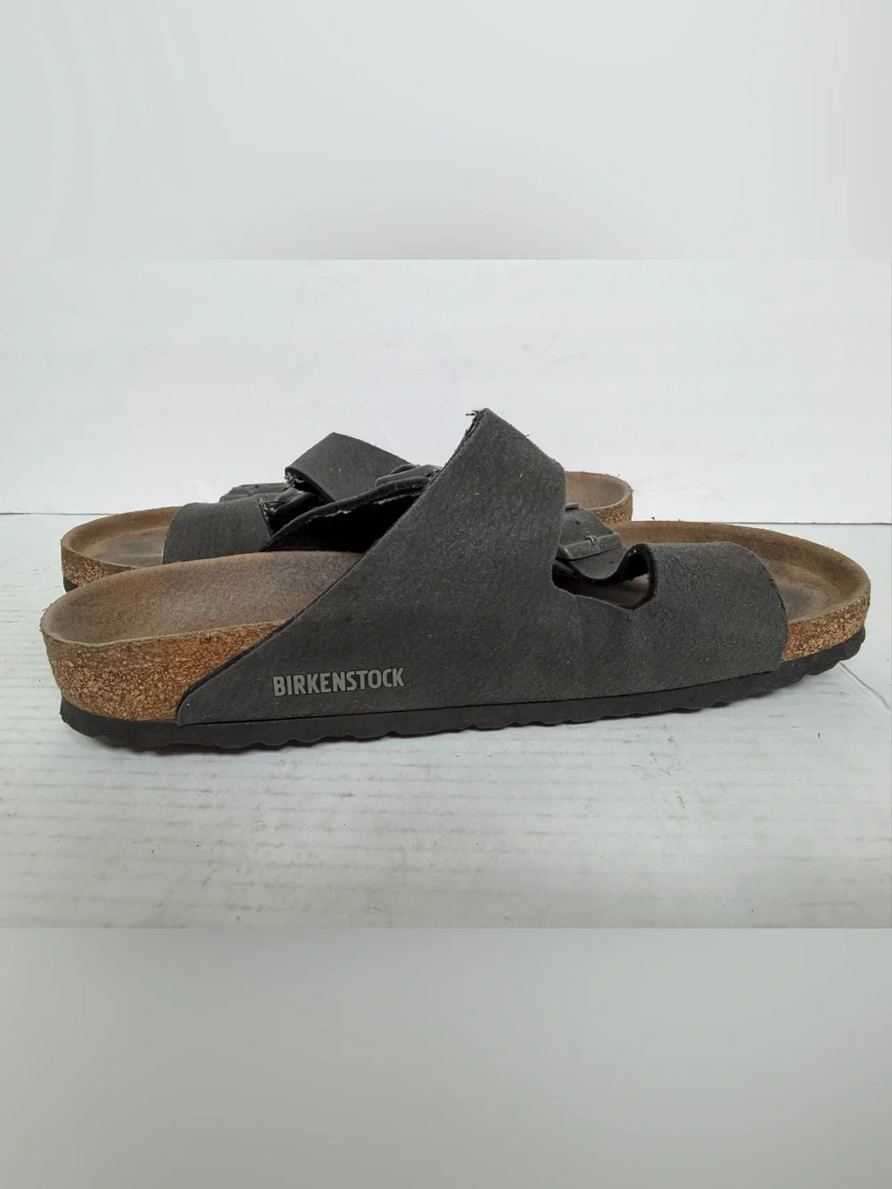 Birkenstock Arizona Sandals Gray Anthracite EU 42 US Men 9 W11 NICE
